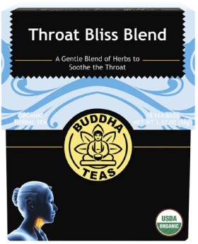 Buddha+Teas+Organic+Herbal+Tea+Bags+Throat+Bliss+Blend+18+Pack