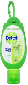 Dettol-Instant-Hand-Sanitiser-Refresh-with-Green-Clip-50ml on sale
