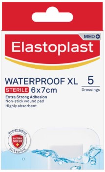 Elastoplast-Aqua-Protect-Dressing-XL-6cm-x-7cm-5-Pack on sale