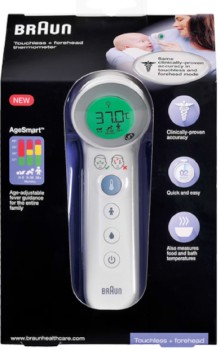 Braun-Touchless-Forehead-Thermometer-BNT4 on sale
