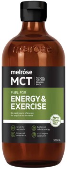 Melrose-MCT-Oil-Energy-Exercise-500ml on sale