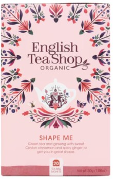 English+Tea+Shop+Organic+Wellness+Tea+Shape+Me+20+Teabags