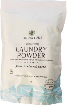 Tri-Nature-Laundry-Powder-Ocean-Fresh-1kg on sale