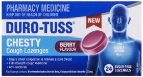 Duro-Tuss+Chesty+Cough+Lozenges+Sugar+Free+Berry+24+Pack