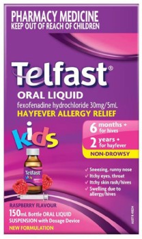 Telfast+Kids+Oral+Liquid+Hayfever+Allergy+Relief+150ml