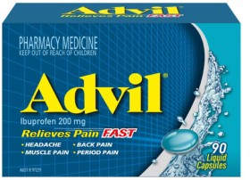 Advil+Fast+Pain+Relief+90+Liquid+Capsules