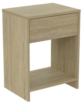 Flexi+Storage+Living+Corrugated+Side+Table+in+Oak
