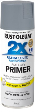 Rust-Oleum+2X+Ultra+Cover+Primer+in+Flat+Grey+340g