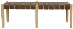Centrum-Furniture-Elliot-Leather-Bench-in-Natural on sale