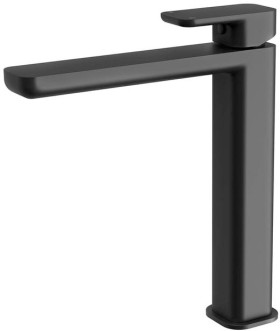 Mondella+Overture+WELS+5-Star+6L%2Fmin+Tall+Lead-Free+Basin+Mixer+in+Matt+Black