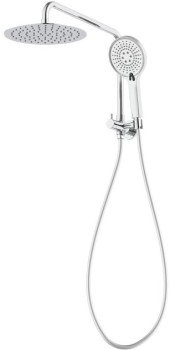Mondella-Resonance-WELS-3-Star-9Lmin-5-Function-Hand-Shower-and-12-Twin-Shower-Set-in-Chrome on sale