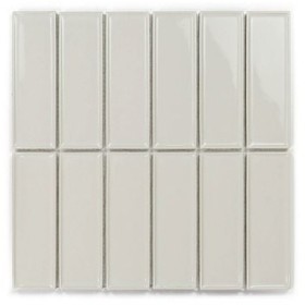 Johnson-Tiles-Luster-304mm-x-304mm-Gloss-Mosaic-Wall-Tiles-in-Stone on sale