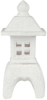 Northcote-Pottery-Square-Oriental-Lantern-in-White on sale