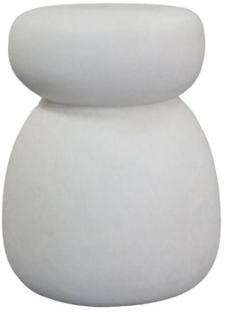 Modern+Furniture+Rocco+38cm+Concrete+Outdoor+Side+Table+in+White