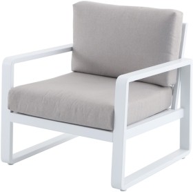 Mimosa-Cordoba-1-Seater-Aluminium-Lounge-in-White on sale