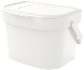 Ezy-Storage-6L-Compost-Bin-in-White on sale