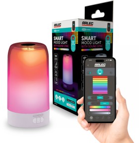 Arlec-Grid-Connect-Smart-Sound-Sync-Mood-Lamp-Rgb-CCT-White on sale