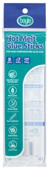 Boyle-Hot-Melt-Glue-Sticks-Pack-of-8 on sale