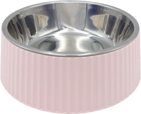 Baxter+Bone+Ribbed+Melamine+Medium+Bowl+in+Pink