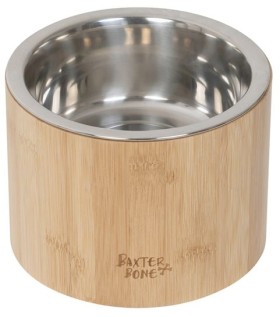 Baxter+Bone+Elevated+Pet+Medium+Bowl+in+Bamboo