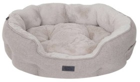 Baxter+Bone+Medium+Sofa+Style+Fabric+Shell+Pet+Bed+in+Taupe