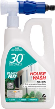 30+Seconds+House+Wash+with+Hose+End+Technology+Exterior+House+Cleaner+2L