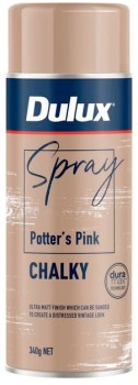 Dulux+Chalky+Spray+Paint+in+Potters+Pink+340g