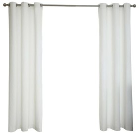 Windoware+Windoware+120+x+223cm+Ivory+Seville+Room+Darkening+Eyelet+Curtain+-+1+Pack