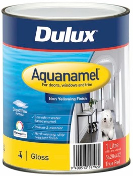 Dulux+Aquanamel+Gloss+Enamel+Paint+in+Red+Jacks+1L