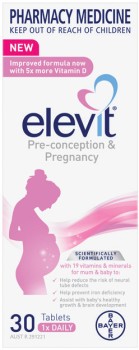 Elevit-Pre-conception-Pregnancy-30-Tablets on sale