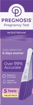 Pregnosis-Pregnancy-Test-Midsteam-5-Tests-Value-Pack on sale