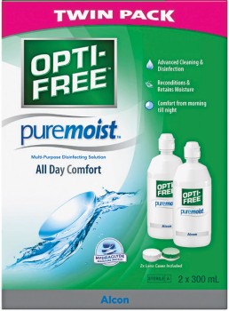Opti-Free+Puremoist+2+x+300mL