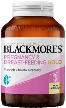 Blackmores-Pregnancy-Breast-Feeding-Gold-Capsules-120-Pack on sale