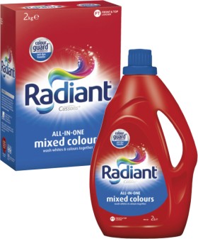 Radiant-Laundry-Liquid-2-Litre-or-Powder-2kg on sale