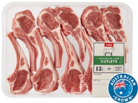 Coles-Australian-Lamb-Cutlets on sale