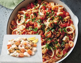 KBs-Thawed-Raw-Seafood-Marinara-Mix on sale