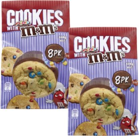 Coles+Bakery+M%26amp%3BM%26%23039%3Bs+Cookies+8+Pack