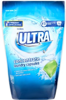 Coles-Ultra-Concentrate-Laundry-Capsules-24-Pack on sale