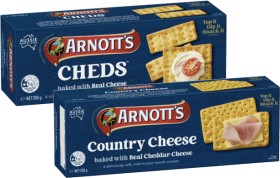Arnotts-Cheds-or-Country-Cheese-Crackers-250g on sale