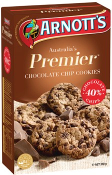 Arnotts-Premier-Chocolate-Chip-Cookies-310g on sale