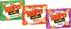 Arnotts-Shapes-Crackers-160g-190g on sale