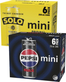 Pepsi+Max%2C+Solo+or+Schweppes+Lemonade+Soft+Drink+6x250mL