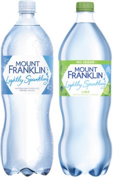 Mt+Franklin+Lightly+Sparkling+Water+1.25+Litre