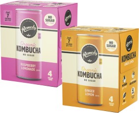 Remedy+Kombucha+4x250mL