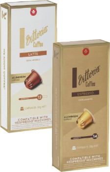 Vittoria+Nespresso+Compatible+Coffee+Capsules+10+Pack