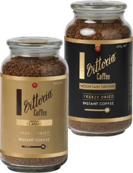 Vittoria-Freeze-Dried-Instant-Coffee-400g on sale