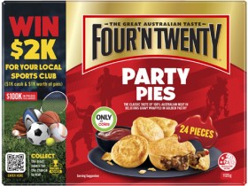 FourN-Twenty-Party-Pies-24-Pack-112kg on sale