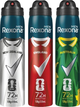 Rexona+Advanced+72hr+Aerosol+Deodorant+220mL