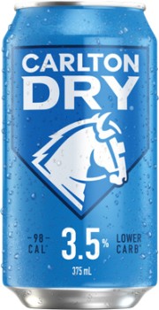 Carlton-Dry-Middy-35-Block-Cans-30x375mL on sale