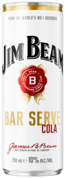 NEW-Jim-Beam-Bar-Serve-10-Cans-4x250mL on sale